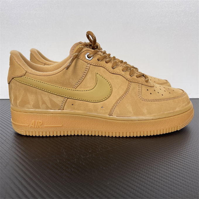 nike air force 1 low wheat edition sneakers